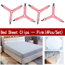 Load image into Gallery viewer, 4Pcs/Set Bed Sheet Clips
